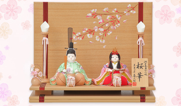 ひな人形(木目込人形)